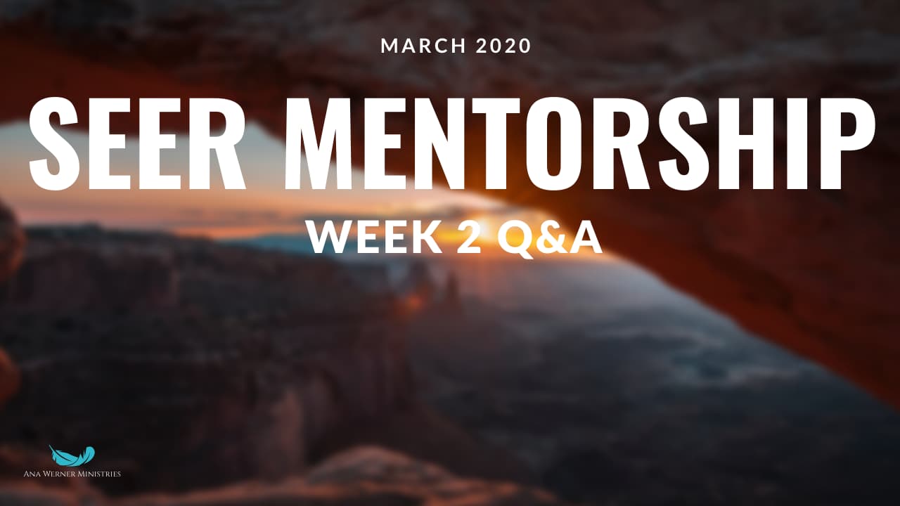 Week 2 Q&A - March 2020 School