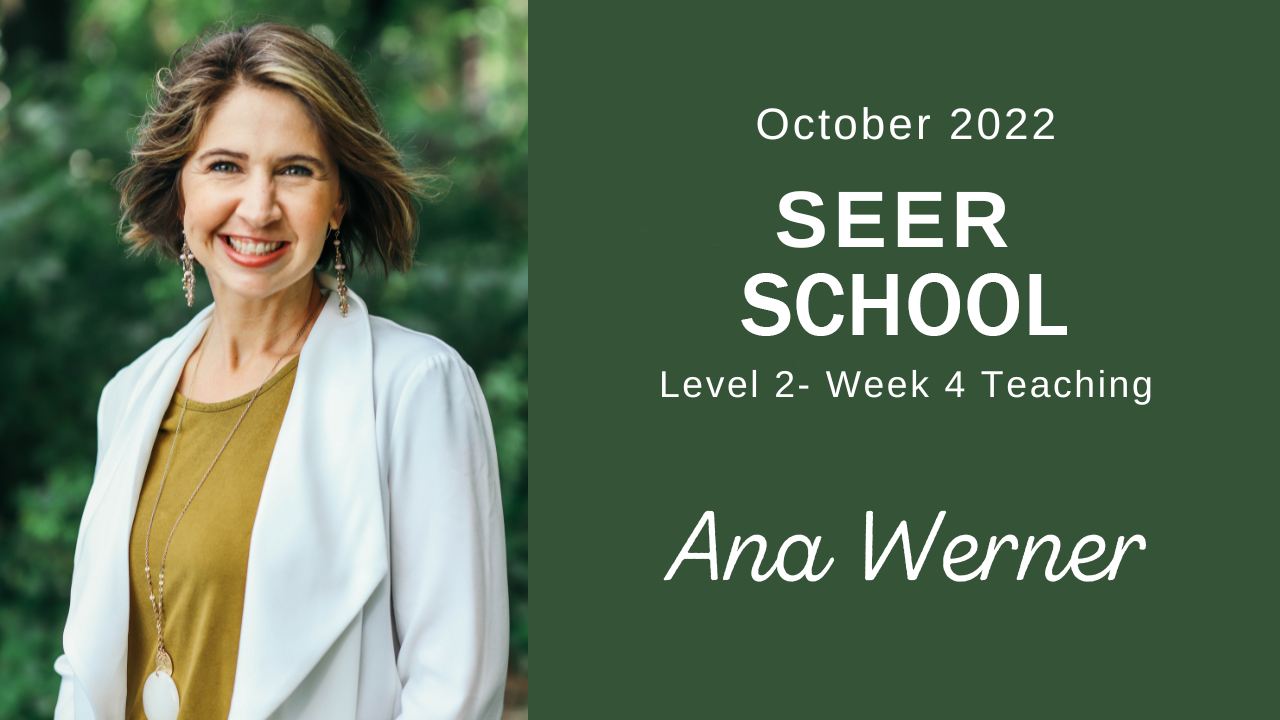Week 4 Teaching with Ana Werner - October 2022