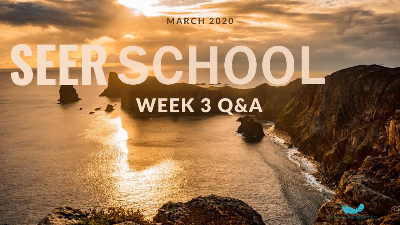 Week 3 Q&A - March 2020 School